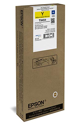 EPSON 2LB WF-C5xxx Series Ink Cartridge XL Yellow 5000s
