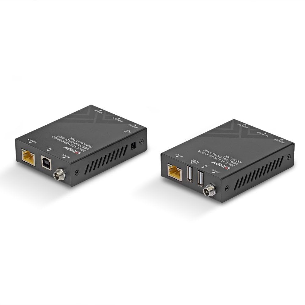 LINDY 70m Cat.6 HDMI 4K60 & USB KVM Extender