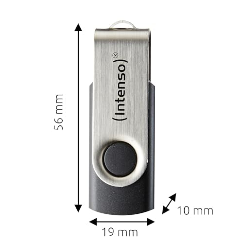 INTENSO Clé USB 2.0 Basic Line - Pack de 5 x 16 Go