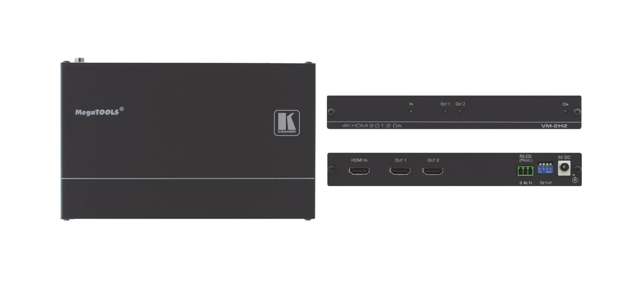 Kramer 4K HDMI Distribution Amplifier with HDCP2.2 and HDMI2.0 supp