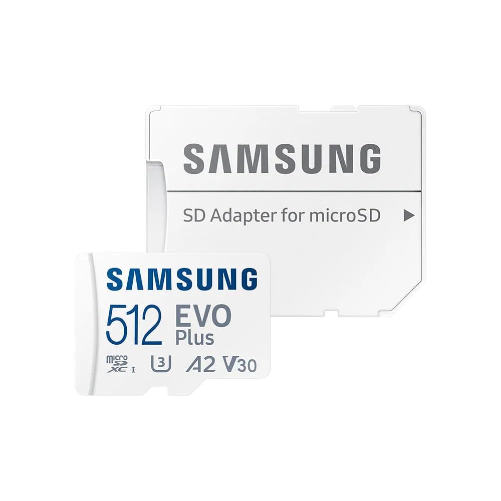Micro SD EVO PLUS 2023 512GB+SD Adapter