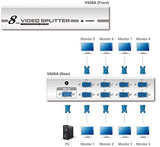 Aten VS98A splitter vga 8 voies 300MHZ