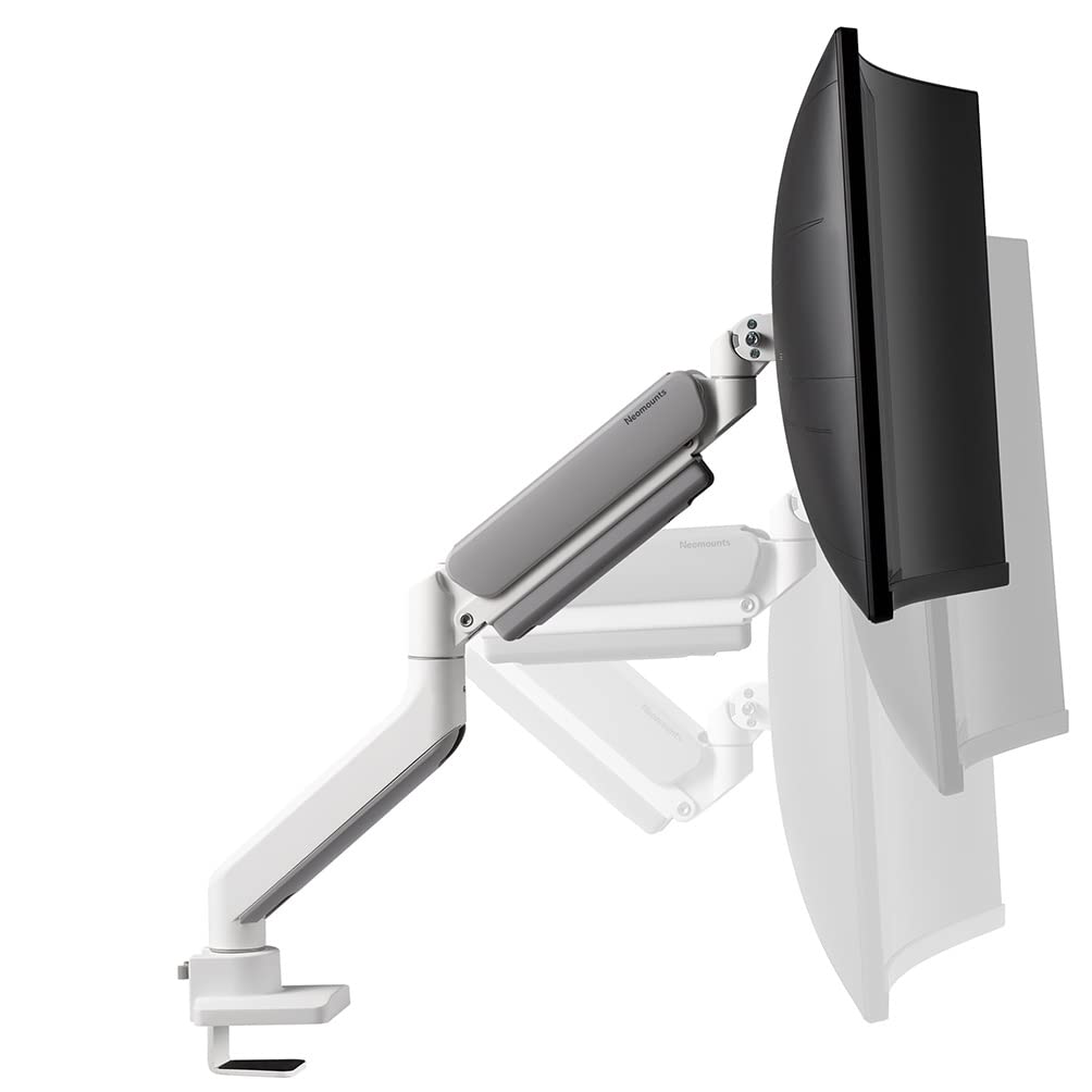 NEOMOUNTS DS70-450WH1 Support dÃ©cran Ã  fixer 17-42p - ressort Ã  gaz - Topfix - arrÃªt 180
