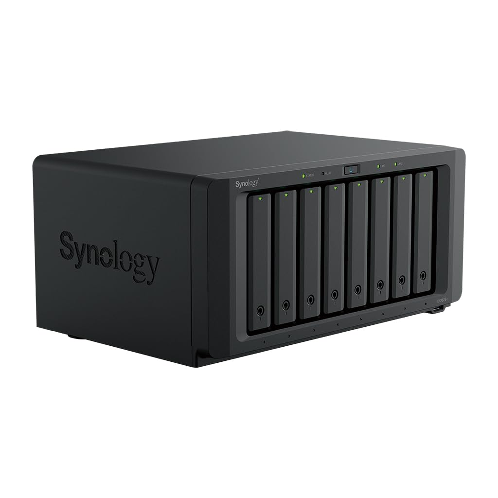 SYNOLOGY DS1825+ 8-Bay NAS AMD Ryzen Embedded V1500B 8Go DDR4 ECC SODIMM