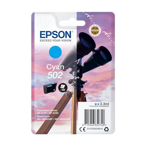 EPSON 1LB Singlepack Cyan 502 Ink