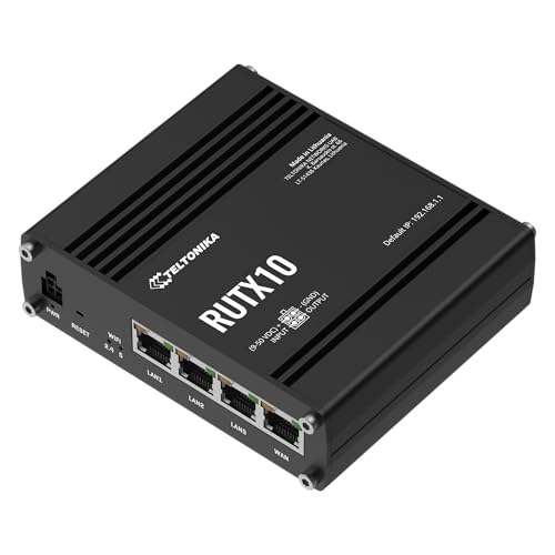 TELTONIKA NETWORKS RUTX10 Ethernet WiFi Bluetooth router