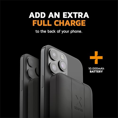 XTORM Batterie magnétique sans fil 10000 mAh noire