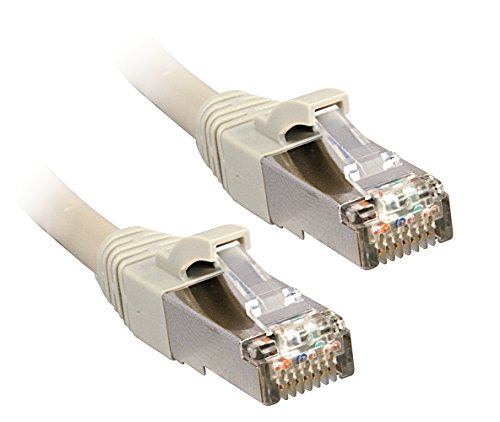 LINDY Cat.6 STP Cable grey 0.3m easy shielded