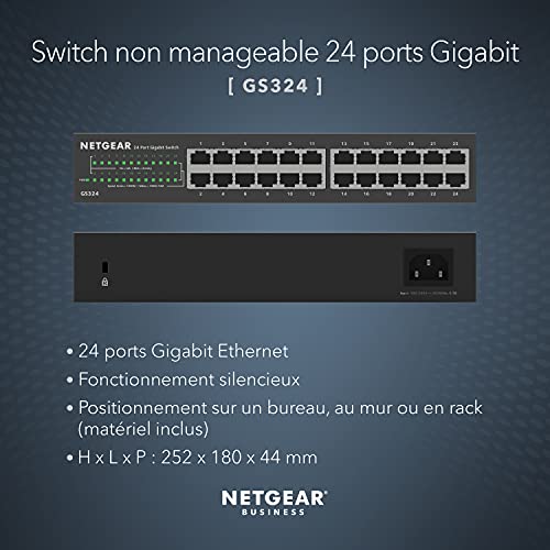 24-Port Gb unmanaged Switch