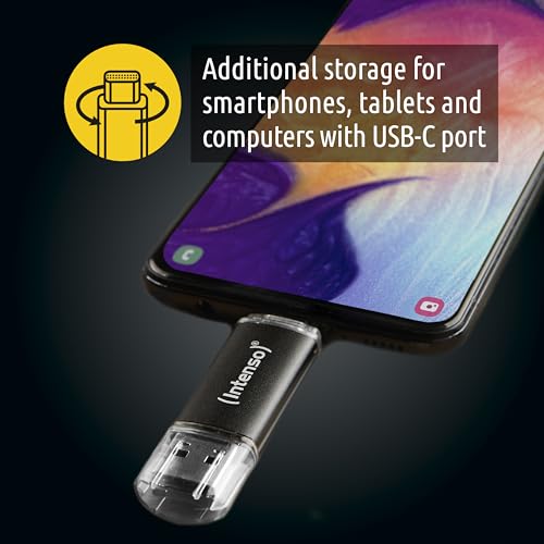 INTENSO Clé USB  3.2 Twist Line - 512 Go Type-C et Type-A