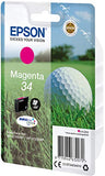 EPSON 2LB Singlepack 34 Ink Magenta DURABrite Ultra 4.2ml Blister w/s