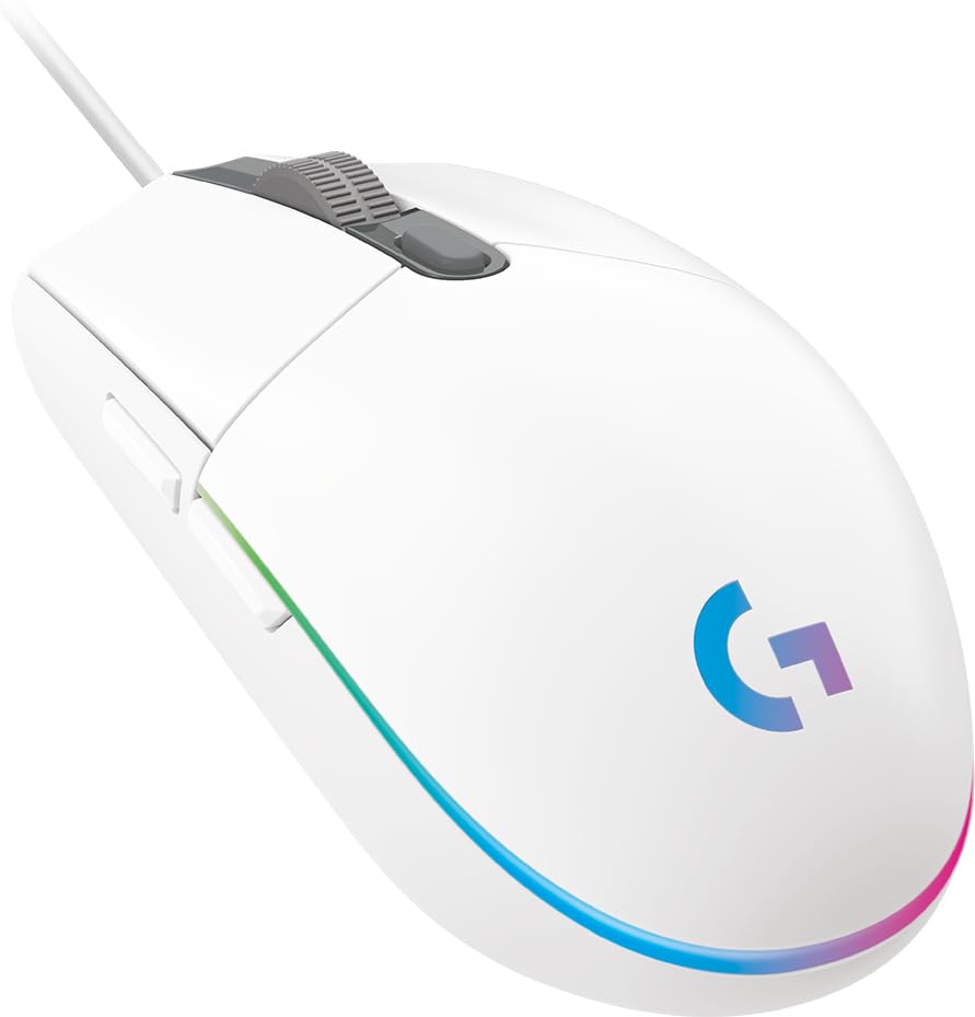 LOGITECH G102 LIGHTSYNC - WHITE - EER