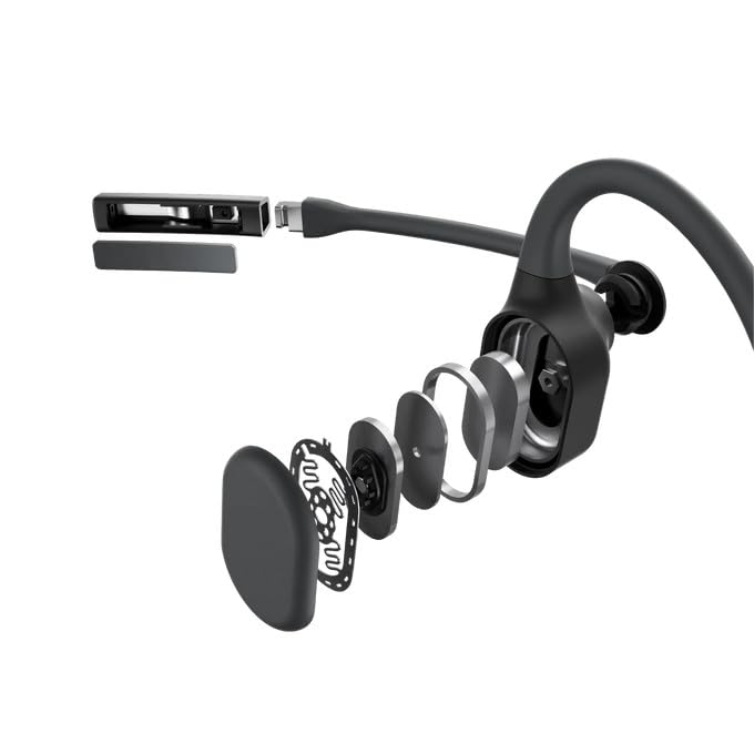 SHOKZ Casque sans-fil à conduction osseuse OpenComm2