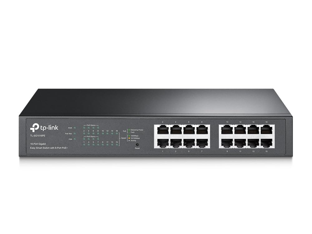 16-Port Gigabit Desktop/Rackmount Switch