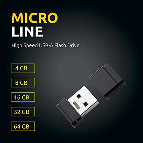 INTENSO Clé USB 2.0 Micro Line - 4 Go