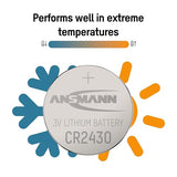 ANSMANN Piles lithium 5020092 CR2430 blister de 1