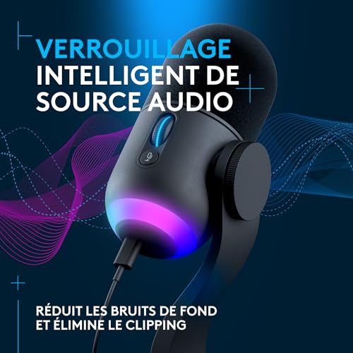 LOGITECH G Yeti GX Microphone USB black