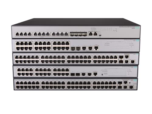HPE 1950 24G 2SFP+ 2XGT Commutateur Switch C3 Géré 24 x 10/100/1000 + 2 x Gigabit SFP / 10 Gigabit SFP+ + 2 x 10Gb Ethernet