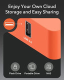 Cudy AC1200 routeur sans fil Fast Ethernet Orange