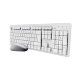 TRUST Pack clavier & souris sans fil ODY II silencieux - blanc (FR)