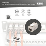 Digitus DN-93617-24 connecteur de fils Argent