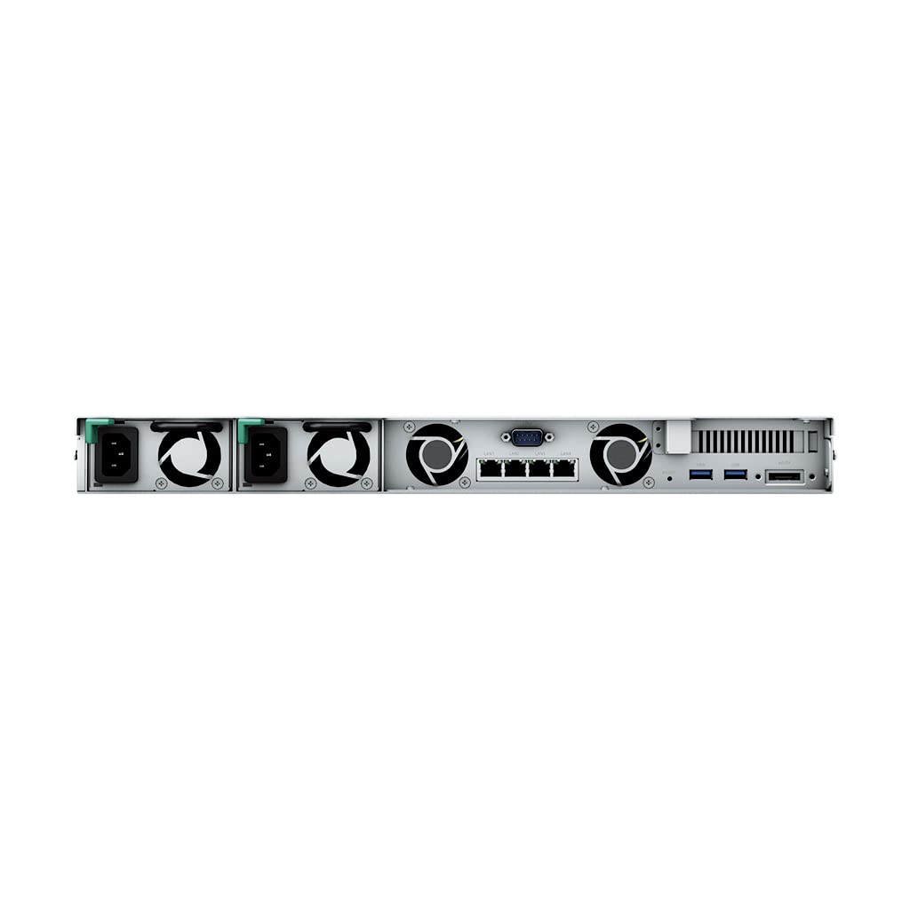SYNOLOGY RS822RP+ 4-Bay NAS-Rackmount AMD Ryzen V1500B 4-core 2.2GHz 2Go DDR4 ECC SODIMM 2xUSB 3.2 RJ-45 4x1GbE
