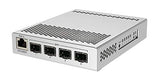 MikroTik CRS305-1G-4S+IN Commutateur Réseau Managé, 1x Ethernet Gigabit, 4x SFP+, PoE