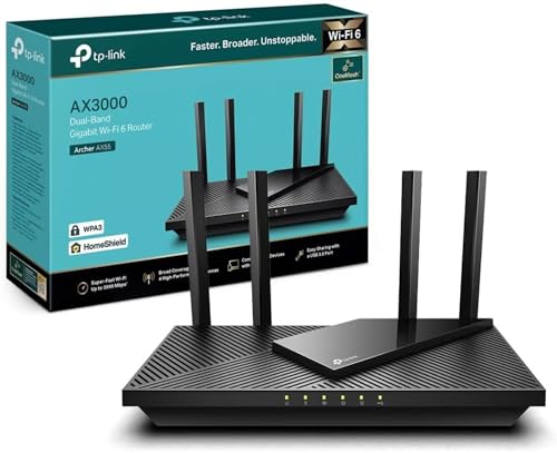 TP-LINK ARCHER AX55 Routeur WiFi 6 AX3000 Switch Gigabit