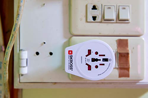 SKROSS WORLD TO EUROPE ADAPTATEUR SECTEUR AVEC CHARGEUR USB