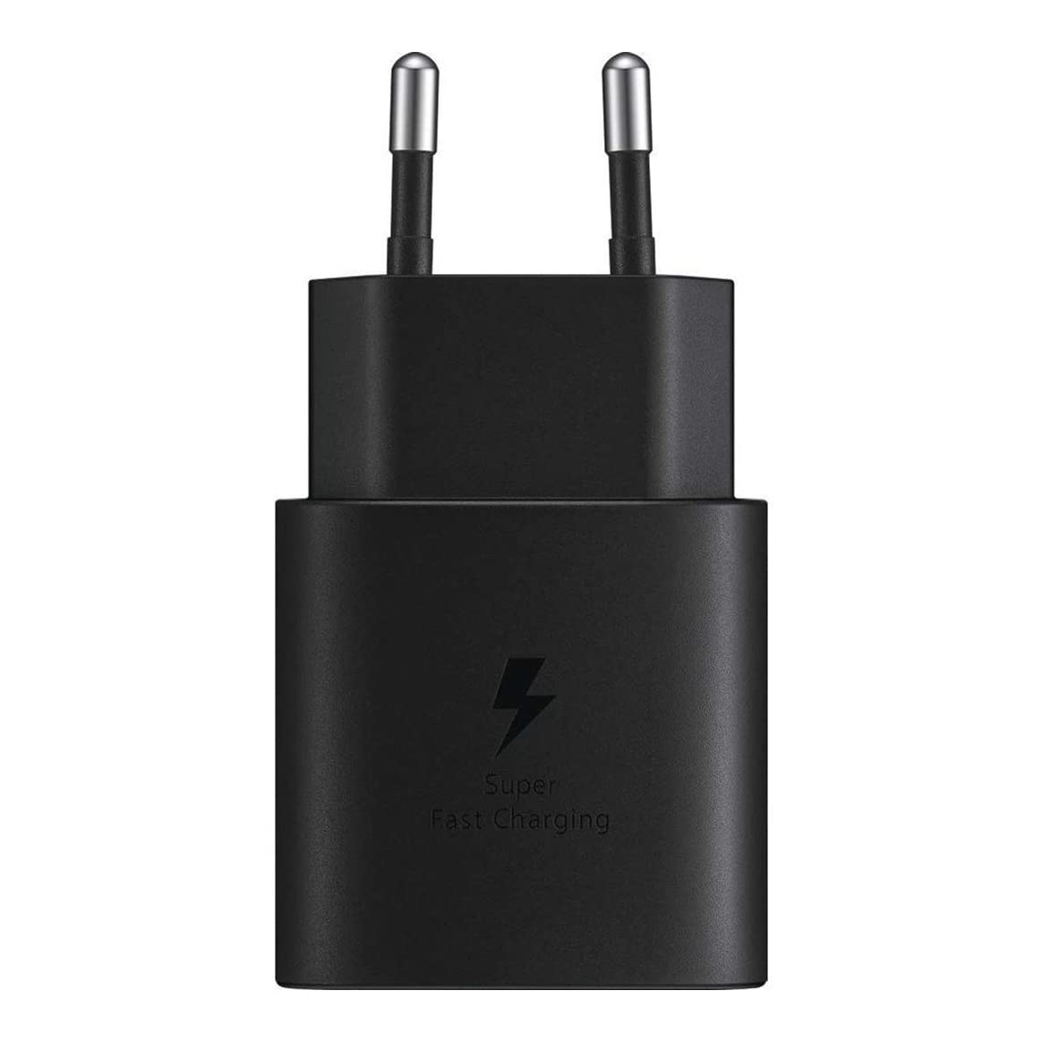 Samsung EP-TA800XBEGWW - Chargeur Secteur, Adaptateur USB Type C Fast Charge 25W & Câble USB Type C - Noir (Emballage Original)