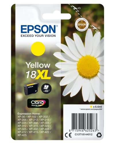 Cartouche EPSON C13T18144012 18XL - Yellow