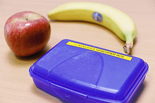 BROTHER P-TOUCH MK-621 noir sur jaune  9mm