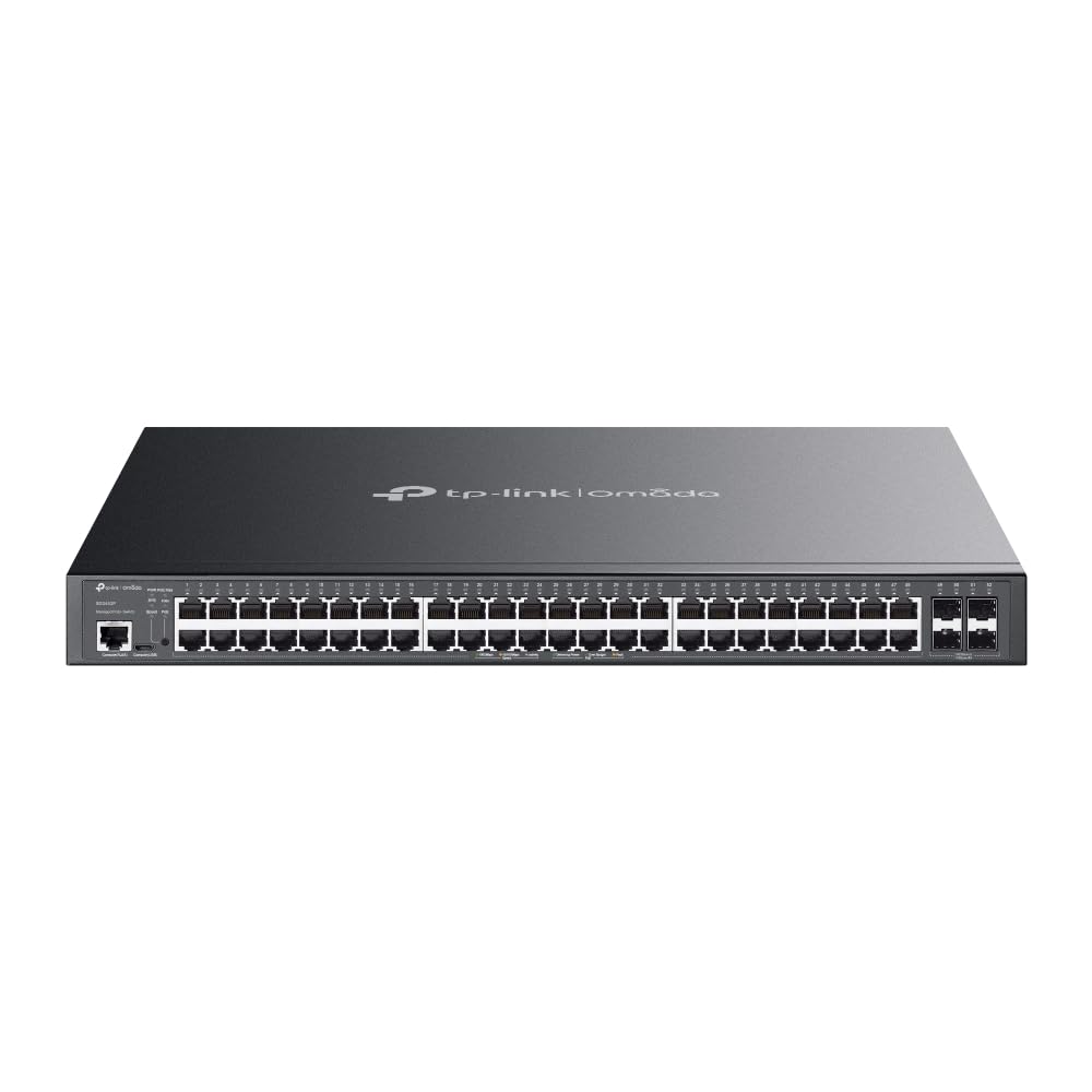 TP-LINK TL-SG3452P Switch SND Niv.2+ 48 ports Gigabit PoE+ & 4 SFP 384W