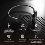 SHOKZ Casque à conduction osseuse OpenRun - Bluetooth - Bleu