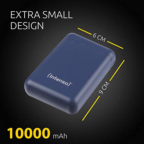 INTENSO PowerBank XS10000 USB / Type-C -10000 mAh bleu foncé