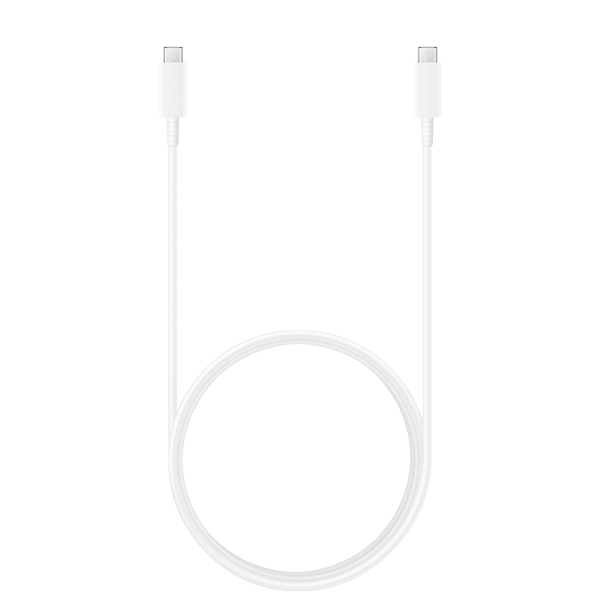 SAMSUNG 1.8m Cable USB-C to USB-C Cable 5A White