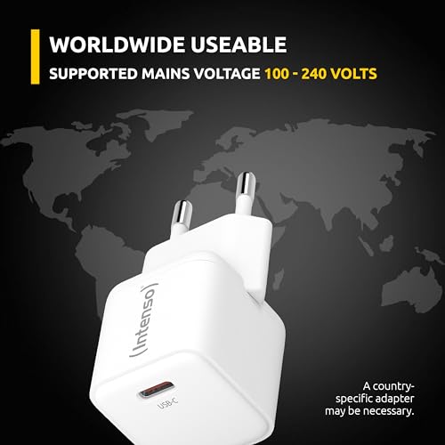 CHARGEUR SECTEUR USB TYPE C 30 W AVEC CORDON 1,5 M