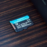 KINGSTON 128Go microSDXC Canvas Go Plus Gen4 200Mo/s A2 U3 V30 Card + Adapter
