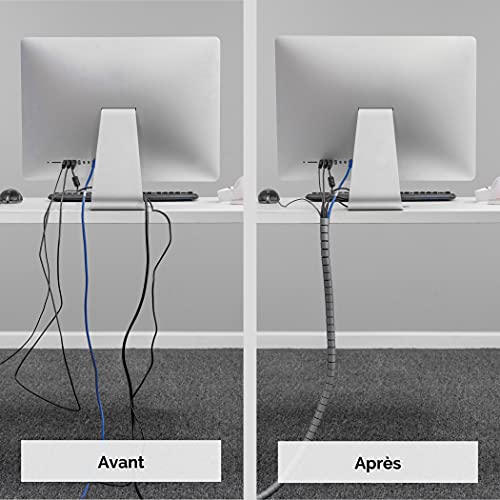 FELLOWES CableZip™ - Rassembleur de câbles - Gris