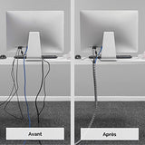 FELLOWES CableZip™ - Rassembleur de câbles - Gris
