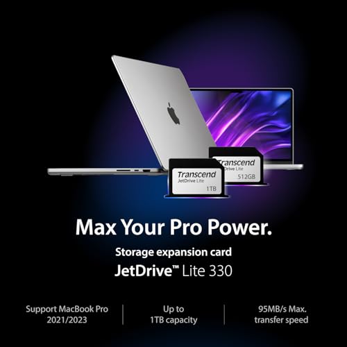 TRANSCEND JetDrive Lite 330 512Go for the MacBook Pro 2021
