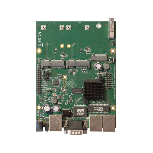 Mikrotik RBM33G Routeur connecté Noir, Vert, Gris