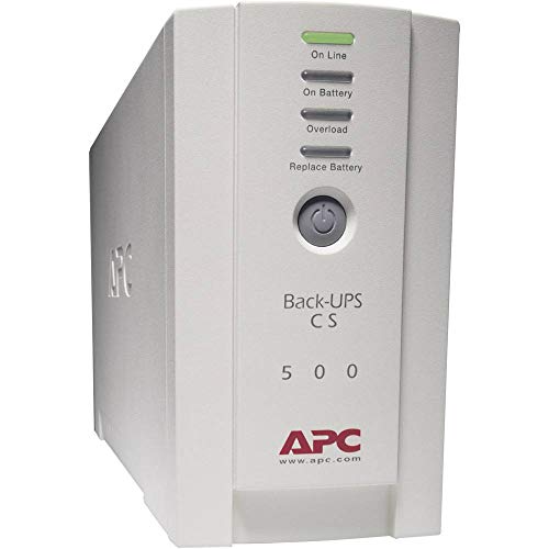 APC Back-UPS CS 500 UPS AC 230V 300Watt 500VA RS-232 USB output connectors 4 beige