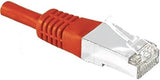 Cordon RJ45 catégorie 6 S/FTP rouge - 10 m
