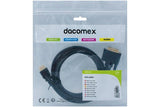 DACOMEX Sachet Cordon HDMI / DVI - 2,0 m