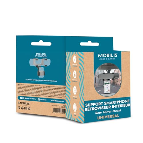 Support universel pour rétroviseur de voiture pour smartphon