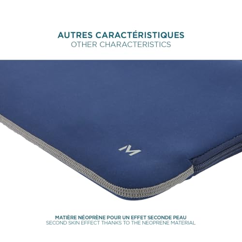 Skin Sleeve 14-16'' - Navy Blue and Grey