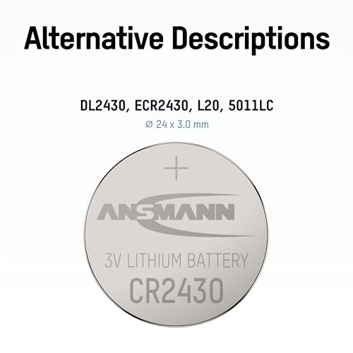 ANSMANN Piles lithium 5020092 CR2430 blister de 1