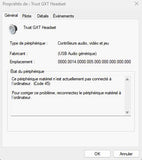 TRUST Casque micro FAYZO 7.1 USB pour PC & Console - Black