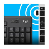 Logitech 920-009800 clavier Souris incluse Bureau RF sans fil QWERTY US International Graphite